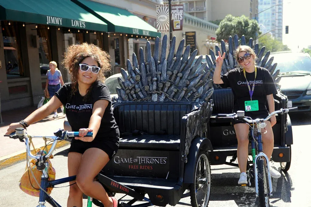 Game of Thrones free rides pedicab drivers at San Diego Comic-Con