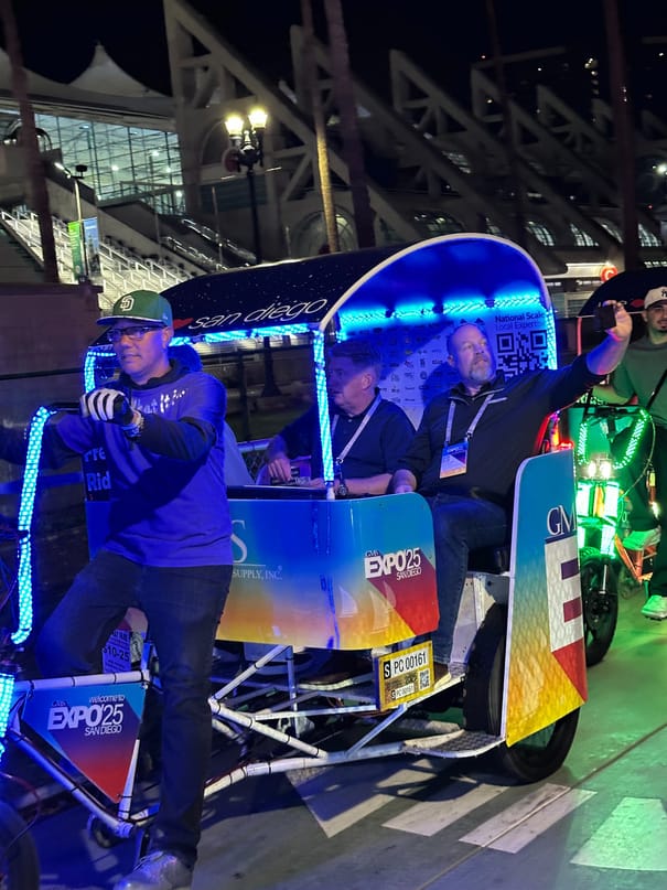 Free rides pedicab partnership