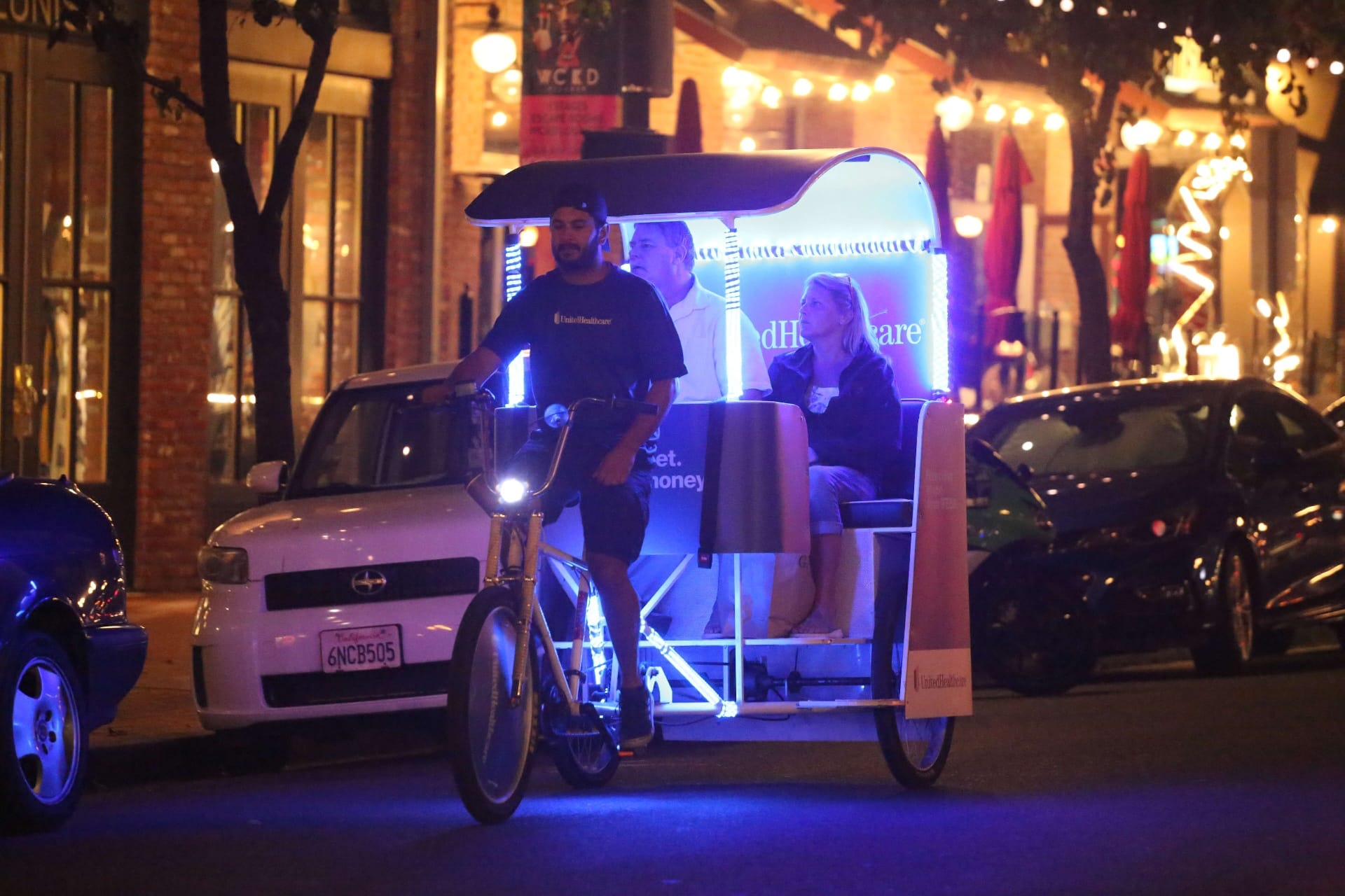 Branded pedicab advertising for Indian Gaming 2026 at San Diego Convention Center
